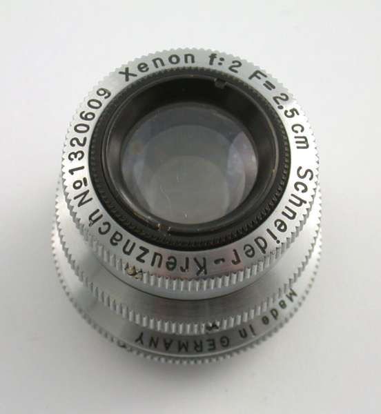 SCHATZ & SÖHNE Sola lens front cap Schneider Xenon 2/2,5 cm 2/25 25mm F2 2,5