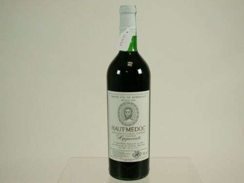 Wein Rotwein 1985 Haut-Medoc Hippocrate Bordeaux France