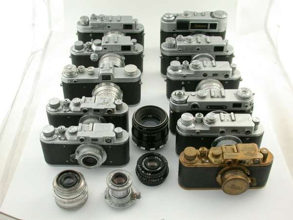 LOT Kamera MIR Zorki FED Leica-Copy LTM M39 Sammlung Entfernungsmesser