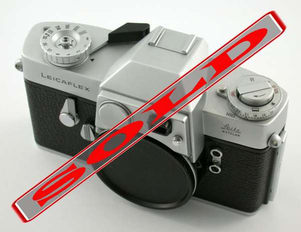 LEICA Leicaflex Mark I body analog 35mm SLR mechanic 1,5 V serviced TOP