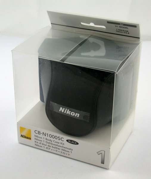 NIKON 1 Series original CB-N1000Sc Black case
