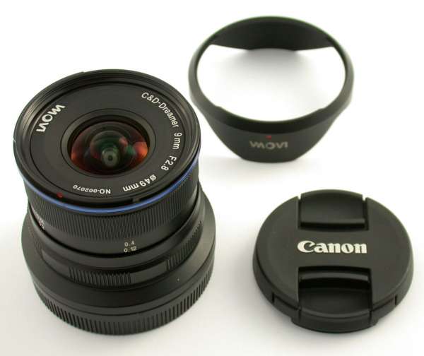 LAOWA Compact Dreamer Zero-D C&D Canon EF EOS 2,8/9mm 9mm F2,8 box