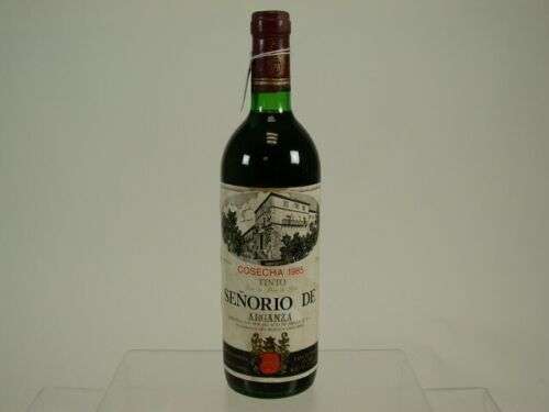 Red Wine 1985 Birthday Senorio De Arganza Spain