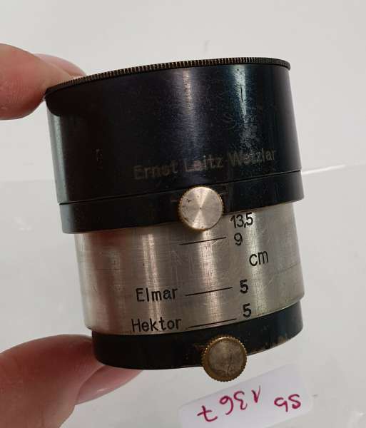 Leica Leitz FIKUS Hektor Nickel Lens Shade Hood A36 36 36mm 1367/20