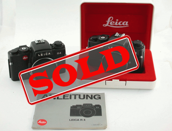 LEICA R4 35mm SLR analog lot AS IS UNTESTED