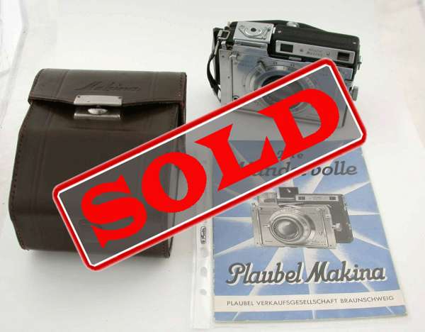 PLAUBEL Makina IIs 6x9 analog rollfim rangefinder foldable mechanic 2,9/100