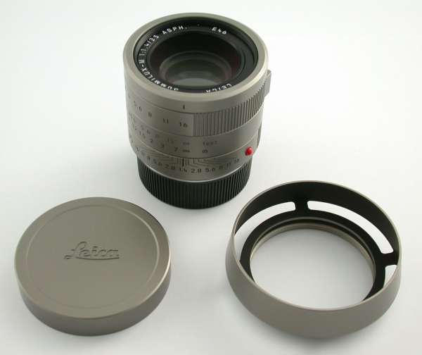 LEICA Summilux-M Asph 1,4/35 stainless steel M60 NOS pre-series no number
