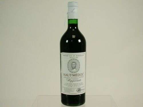 Wein Rotwein 1985 Geburtstag Haut-Medoc Hippocrate Bordeaux France