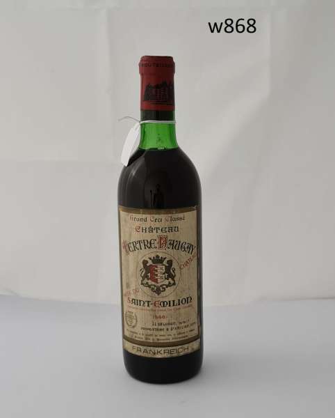 Rot-Wein 1966 Chateau Tertre D' Augay Grand Cru Classe