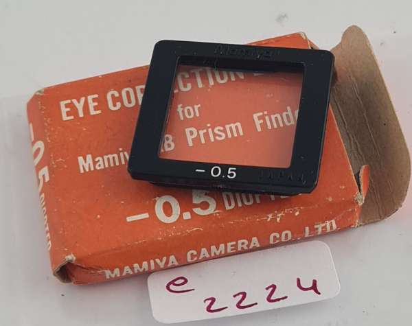 MAMIYA RB prism finder Eye Correction Lens -0.5