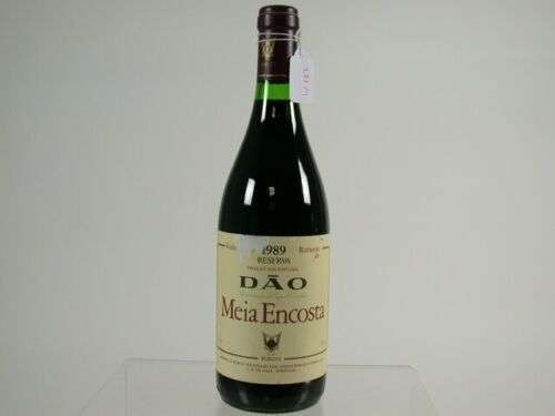 Wein Rotwein Red Wine 1989 Geburtstag Birthday Dao Meia Encosta Reserva