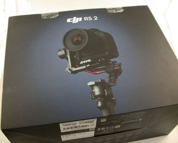 DJI Osmo RS 2 Pro professional 3-axis Kamera stabilizer Demo neu