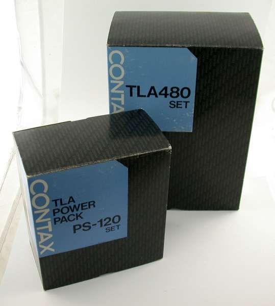 CONTAX TLA480 TLA Power-Pack PS-120 Blitz Set Lagerware neu