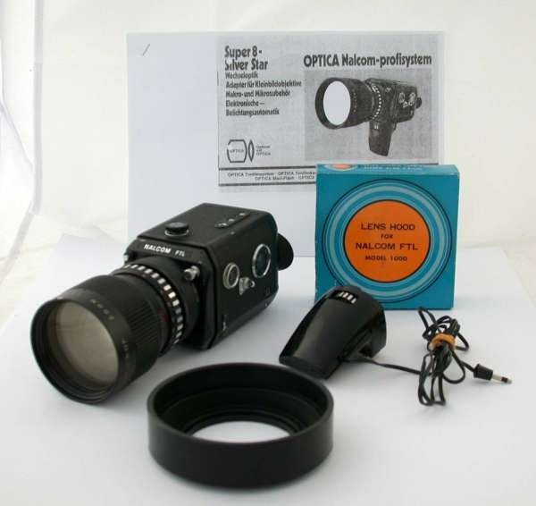 NALCOM FTL S-8 movie film camera Shinkor 1,8/6,5-65 6,5-65mm F1.8
