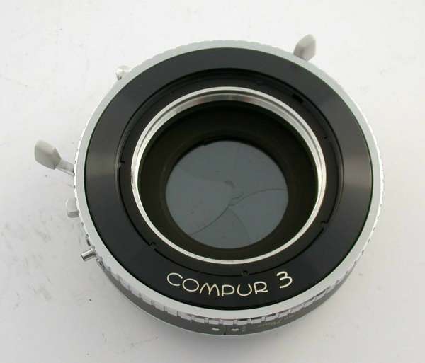 COMPUR 3 shutter serviced F5,6 5,6-64 mint