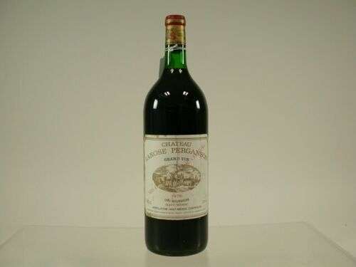 Red Wine 1976 Chateau Larose Perganson Medoc Cru Bourgeois
