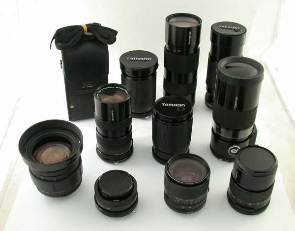 lot TAMRON Adaptall mount lens -AS IS-READ