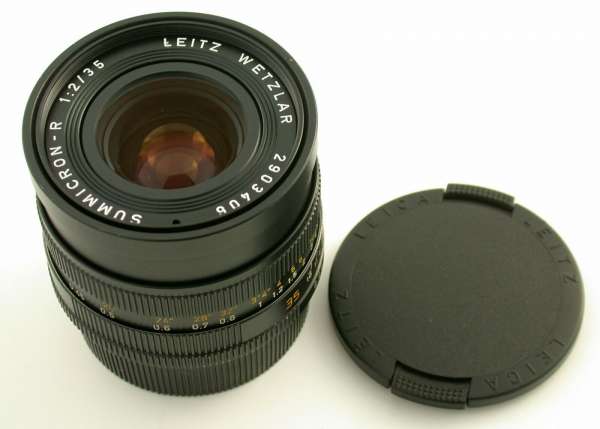 LEICA Summicron-R 2/35 35mm F2 3-cam adaptable M A7 EOS top Germany