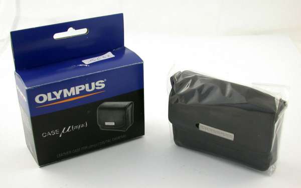 OLYMPUS Mju leather camera case 700 720 790 1000 830 820 VG BRAND-new