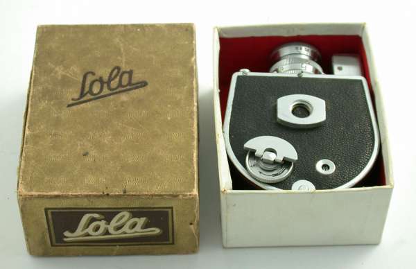 SCHATZ & SÖHNE Sola camera subminiature 1938 collector BOX
