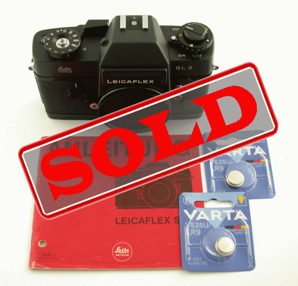 LEICA Leicaflex SL2 body analog 35mm SLR mechanic 1,5 V serviced