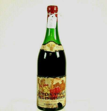 Rot-Wein 1953 Geburtstag Vielles Vignes De L'Empereur