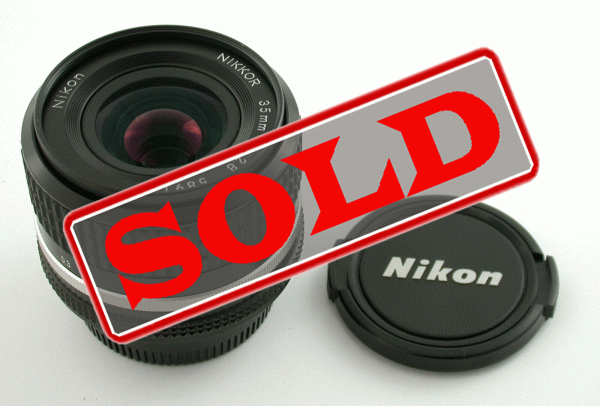 NIKON AiS MF Nikkor 2,8/35 35 35mm f2,8 analog + digital mint
