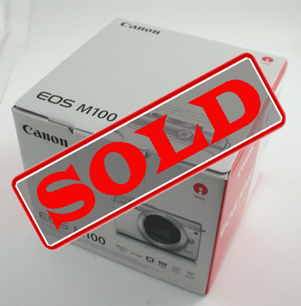 CANON EOS M100 body digital black used boxed