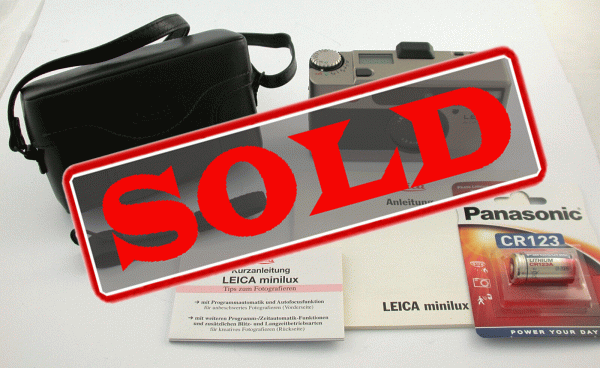 LEICA Minilux Summarit 2,4/40 Premium Titan P&S analog Kompakt