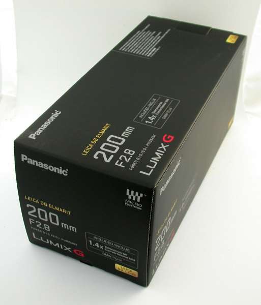 PANASONIC H-ES200 Leica DG Elmarit 2,8/200 + DMW-TC14 BRAND-NEU