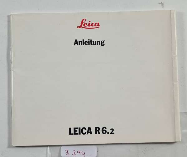 LEICA R6.2 Camera Instructions Manual German