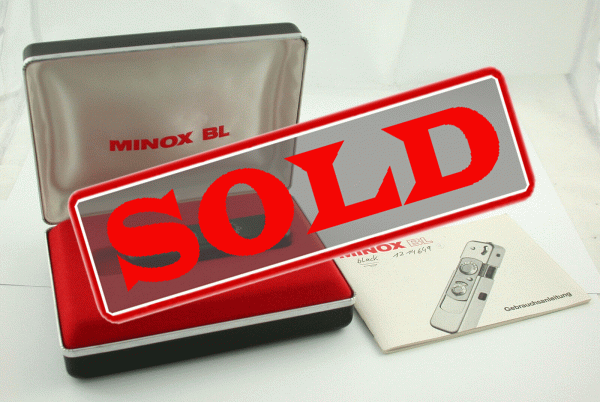 MINOX BL 8x11 schwarz Sammlung miniature Germany Spy TOP Box