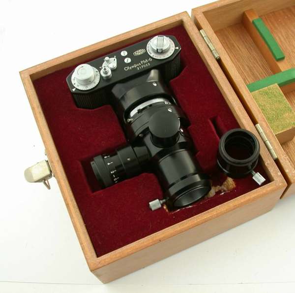 OLYMPUS PM-6 Mikroskop Kamera wie neu Tokyo box