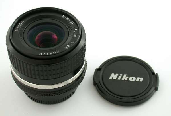 NIKON AiS MF Nikkor 2,8/35 35 35mm f2,8 analog + digital fast neu