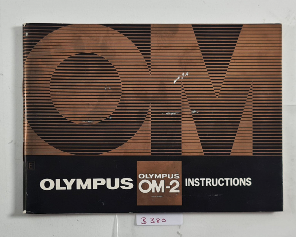 OLYMPUS OM-2 Kamera Bedienungs-Anleitung engl.