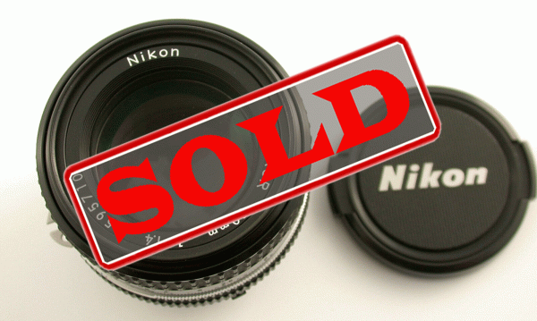 NIKON AiS MF Nikkor 1,4/50 50mm F1,4 analog + digital near new