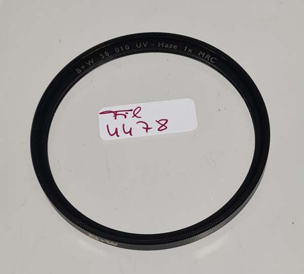 Original B+W MRC UV Filter E58 58 58mm Germany