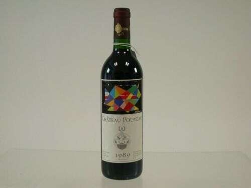Red Wine 1989 Chateau Pouyeau Medoc France