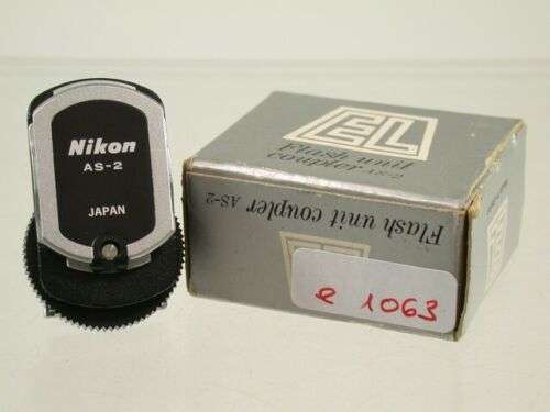 NIKON EL AS-2 Kamera Blitz-Schuh Aufsatz Kuppler