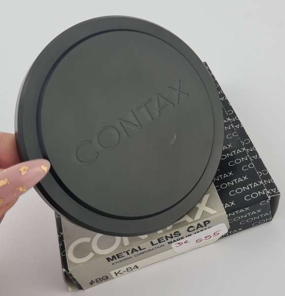 Contax K-84 Metal Lens Cap E89 89 89mm Japan