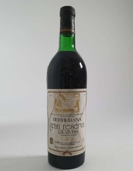 Rot-Wein 1964 Geburtstag Berberana Gran Reserva Rioja