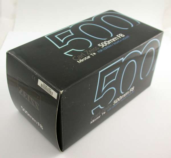ZEISS Contax Mirotar T* 8/500 500mm F8 NEW old stock Lagerware neu
