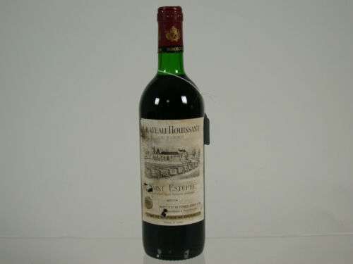 Wein Rotwein 1985 Saint St-Estephe Chateau Houissant Cru Bourgeois