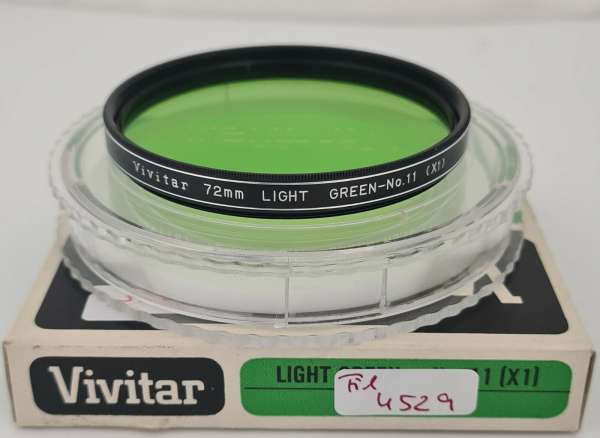 VIVITAR Light Grün Objektiv Filter E72 72 72mm Japan
