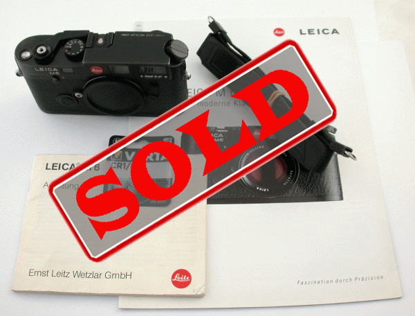 LEICA M6 M-6 0,72 Gehäuse Kamera classic Messsucher geprüft
