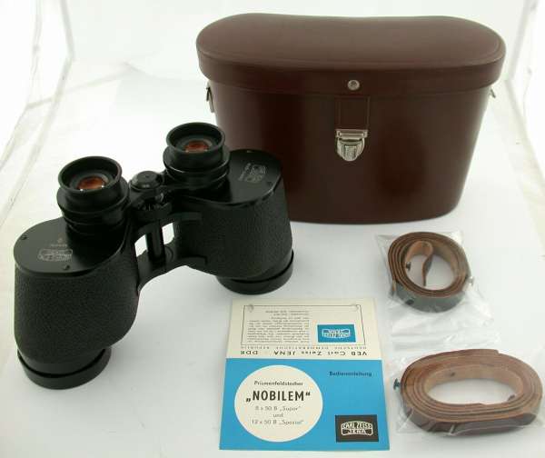 Carl ZEISS Jena NOBILEM 12x50 Special premium binoculars TOP collection