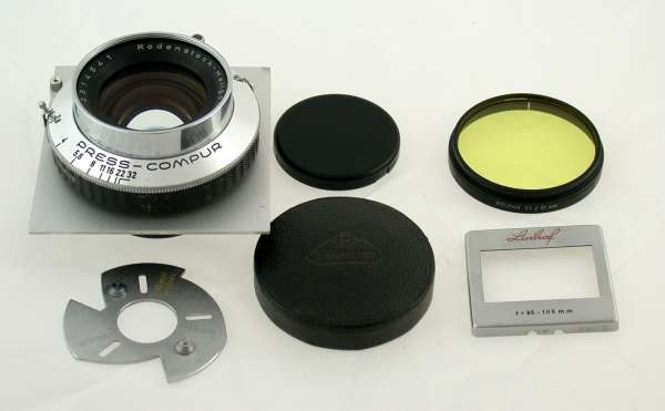 RODENSTOCK Linhof Heligon Lens 2,8/90 90 90mm F2,8 Super Technika III full set TOP!