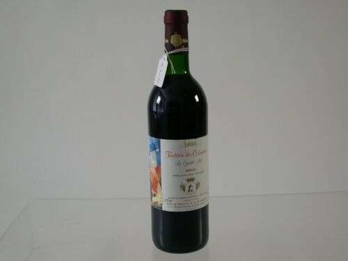 Red Wine 1989 France Tradition des Colombiers Le Grand Art Medoc