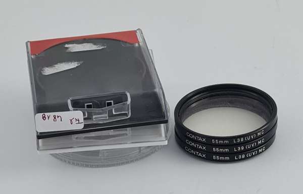 CONTAX UV Lens Filter E55 55 55mm