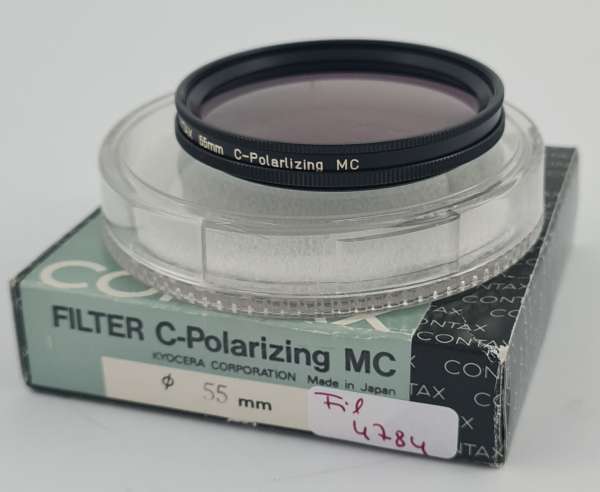 CONTAX MC Polarizer Circular Filter E55 55 55mm
